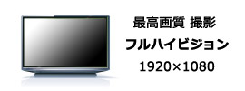 スパイカメラもフルハイビジョンの世界へ入りました。